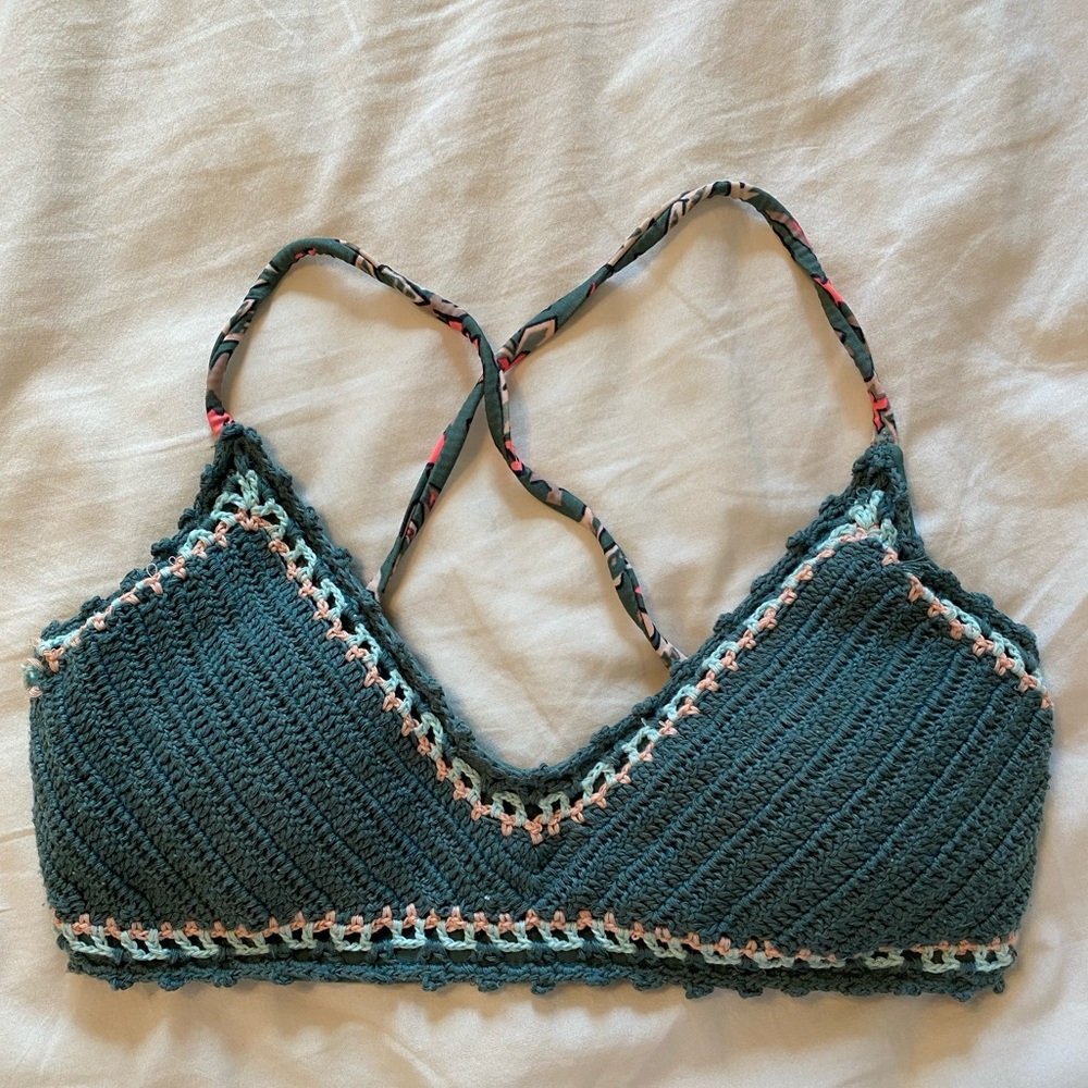 Target Knit Bikini Top